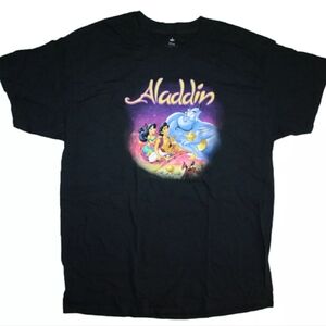 SALE Disney Aladdin Jasmine Flying Magic Carpet Tee Shirt Unisex Adult Large